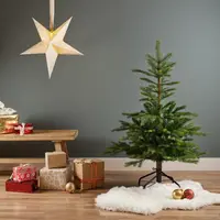 Everlands Grandis fir kunstkerstboom groen 120cm - afbeelding 5