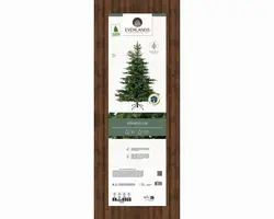 Everlands Grandis fir kunstkerstboom groen 180cm - afbeelding 10
