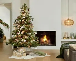 Everlands Grandis fir kunstkerstboom groen 210cm - afbeelding 12