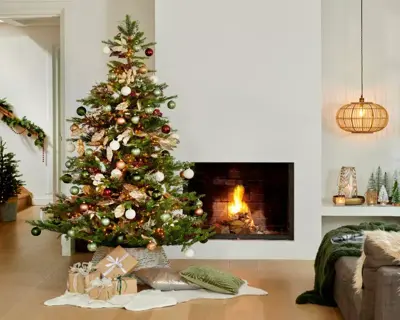 Everlands Grandis fir kunstkerstboom groen 210cm - afbeelding 6
