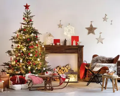 Everlands Grandis fir kunstkerstboom groen 210cm - afbeelding 8