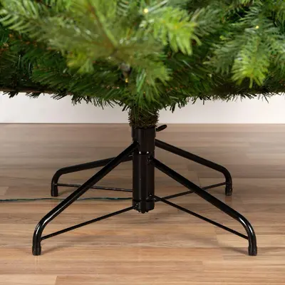 Everlands Grandis fir verlichte kunstkerstboom groen 150cm, 250 lampjes - afbeelding 4