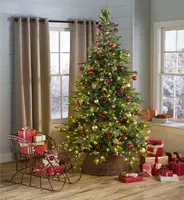 Everlands Grandis fir verlichte kunstkerstboom groen 150cm, 250 lampjes - afbeelding 8