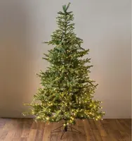 Everlands Grandis fir verlichte kunstkerstboom groen 150cm, 250 lampjes - afbeelding 6