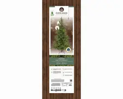 Everlands Grandis fir verlichte kunstkerstboom groen 180cm, 2500 lampjes - afbeelding 2