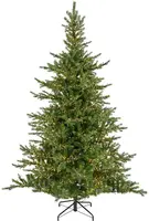 Everlands Grandis fir verlichte kunstkerstboom groen 180cm, 2500 lampjes - afbeelding 1