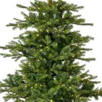 Everlands Grandis fir verlichte kunstkerstboom groen 180cm, 400 lampjes - afbeelding 2
