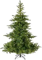 Everlands Grandis fir verlichte kunstkerstboom groen 180cm, 400 lampjes - afbeelding 1