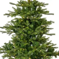 Everlands Grandis fir verlichte kunstkerstboom groen 180cm, 400 lampjes - afbeelding 3