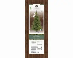 Everlands Grandis fir verlichte kunstkerstboom groen 210cm, 4200 lampjes - afbeelding 2