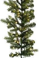 Everlands Guirlande Grandis - met verlichting 350 LEDs groen 2,7m - afbeelding 1