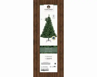 Everlands Imperial pine grote kunstkerstboom groen 240cm - afbeelding 6