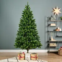 Everlands Kenmore fir grote kunstkerstboom groen 240cm - afbeelding 4