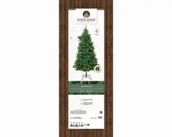 Everlands Kenmore fir grote kunstkerstboom groen 240cm - afbeelding 6