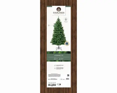 Everlands Kenmore fir kunstkerstboom groen 210cm - afbeelding 6