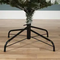 Everlands Killington fir grote kunstkerstboom besneeuwd groen 240cm - afbeelding 5