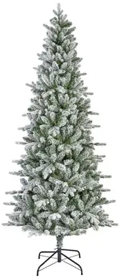 Everlands Killington fir grote kunstkerstboom besneeuwd groen 240cm - afbeelding 1