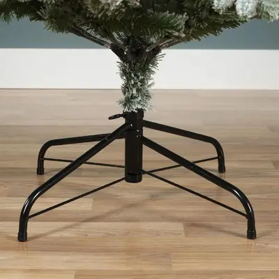 Everlands Killington fir grote kunstkerstboom besneeuwd groen 240cm - afbeelding 5