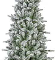 Everlands Killington fir grote kunstkerstboom besneeuwd groen 240cm - afbeelding 2