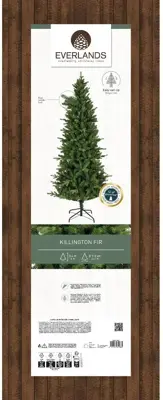 Everlands Killington fir grote kunstkerstboom groen 240cm - afbeelding 2