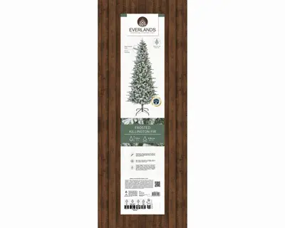 Everlands Killington fir kunstkerstboom besneeuwd groen 150cm - afbeelding 6