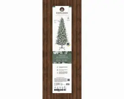 Everlands Killington fir kunstkerstboom besneeuwd groen 150cm - afbeelding 6