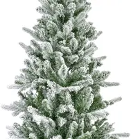 Everlands Killington fir kunstkerstboom besneeuwd groen 150cm - afbeelding 2