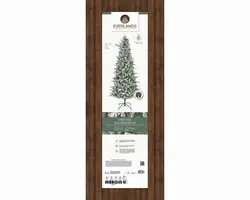 Everlands Killington fir kunstkerstboom besneeuwd groen 210cm - afbeelding 6