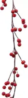 Everlands kunsttak bessen 130cm rood - afbeelding 1