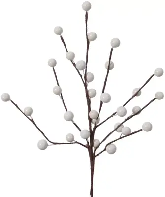 Everlands kunsttak bessen 26cm wit - afbeelding 1
