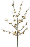 Everlands kunsttak bessen 55cm goud - afbeelding 1