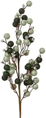 Everlands kunsttak bessen 60cm groen - afbeelding 1
