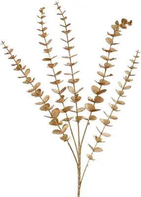 Everlands kunsttak blad 85cm goud - afbeelding 1