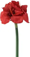 Everlands kunsttak poinsettia 60cm rood - afbeelding 1