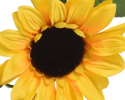 Everlands kunsttak zonnebloem 18cm geel - afbeelding 2