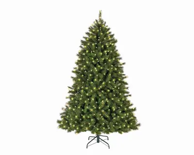 Everlands Malmo spruce grote verlichte kunstkerstboom groen 240cm, 540 lampjes - afbeelding 1