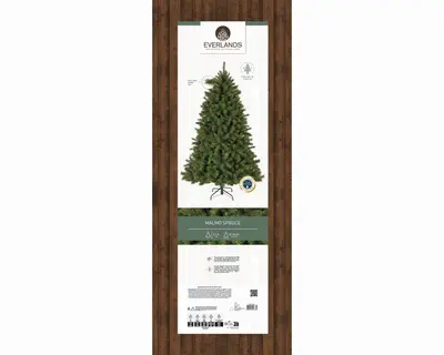 Everlands Malmo spruce kunstkerstboom groen 210cm - afbeelding 5