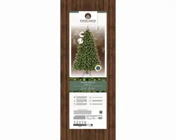 Everlands Malmo spruce verlichte kunstkerstboom groen 180cm, 320 lampjes - afbeelding 2