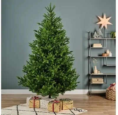 Everlands Nordmann kunstkerstboom groen 210cm - afbeelding 4