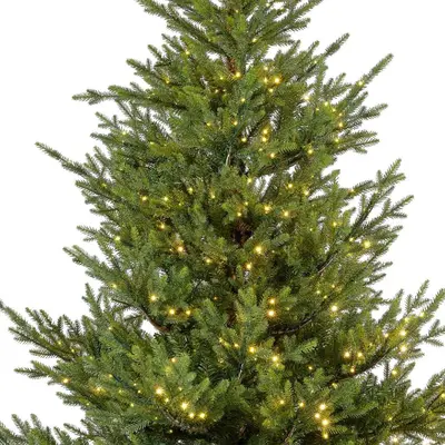 Everlands Norway grote verlichte kunstkerstboom groen 240cm, 1100 lampjes - afbeelding 2