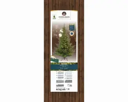 Everlands Norway grote verlichte kunstkerstboom groen 240cm, 1100 lampjes - afbeelding 10