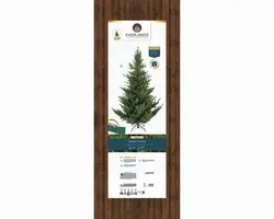 Everlands Norway spruce grote kunstkerstboom groen 240cm - afbeelding 8