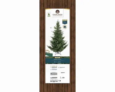 Everlands Norway spruce grote kunstkerstboom groen 300cm - afbeelding 8