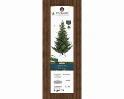 Everlands Norway spruce kunstkerstboom groen 210cm - afbeelding 8