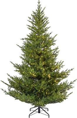Everlands Norway verlichte kunstkerstboom groen 180cm, 700 lampjes - afbeelding 1