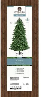 Everlands Ottawa fir grote kunstkerstboom groen 240cm - afbeelding 6