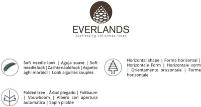 Everlands Pencil kunstkerstboom groen 150cm - afbeelding 8