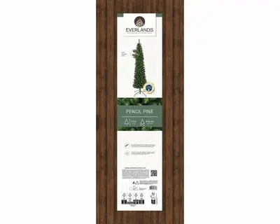 Everlands Pencil kunstkerstboom groen 150cm - afbeelding 7