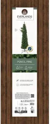 Everlands Pencil kunstkerstboom groen 150cm - afbeelding 2