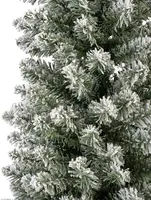 Everlands Pencil pine grote kunstkerstboom besneeuwd groen 240cm - afbeelding 3
